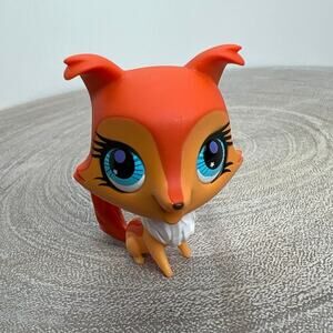 Littlest Pet Shop LPS Orange Collie Puppy Dog  #2742